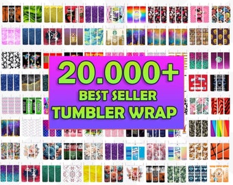 20000 Best Seller Tumbler Wrap Bundle, Ultimate Tumbler Wrap Bundle, design bundle for tumbler sublimation, Best Selling Tumbler Wrap