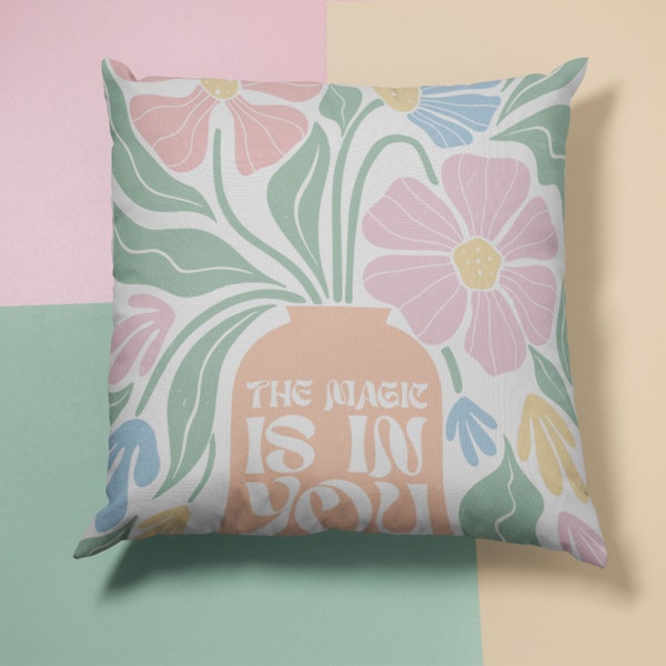 Custom Boho design throw pillow for Living Room throw pillow for Bedroom throw pillow Decor Designer Color