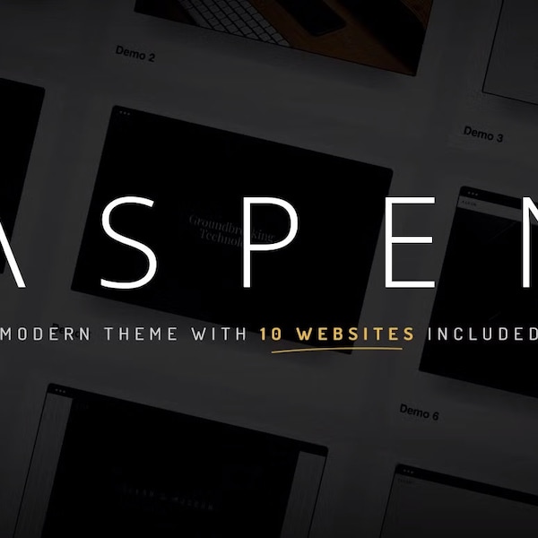 Aspen - Minimalist WordPress Theme