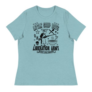 Little Soup Boys&#39; Liberation Army Women&#39;s Relaxed T-Shirt