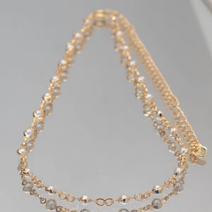 Perak Choker Necklace | 18k Gold Plated Jewelry for Women, Delicate & Stylish Statement Accessory, Perfect Gift Idea