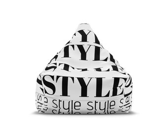 CHILL POPO STYLE Bean Bag Chair Cover, Amante del hogar, Estilo de hogar, Amor de silla, Decoración del hogar, Hecho mi estilo de hogar, Estilo lounge, Estilo de fiesta