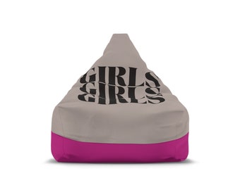 CHILL POP GIRLS Housse de chaise pouf, Décoration intérieure, Amour à la maison, Style, Décoration intérieure pour filles, Fête entre filles, Amour pour filles