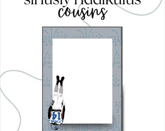 Endzone Celebration Notepad | Detroit Notepad | Football Motivation Stationery | Sports Fan Notepad | Detroit Football Notepad