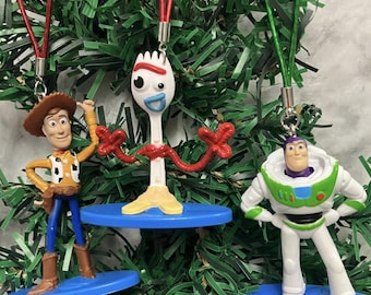 Woody, Buzz & Forky ~ Christmas Tree Ornament ~ Free Shipping!