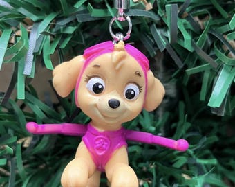 Pink Puppy Super Hero ~ Christmas Ornament ~ Free Shipping!