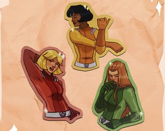 TOTALLY SPIES stickers pack