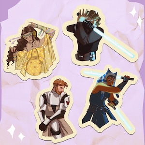 CLONE WARS stickers pack