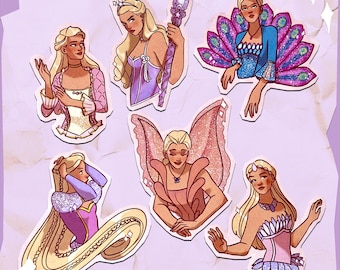 Stickerspakket POPPENPRINSESSEN