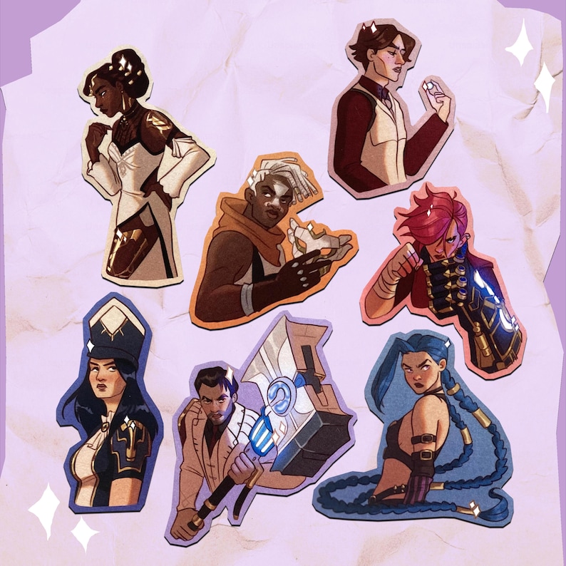 ARCANE Stickers Pack - Etsy