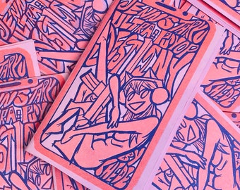 LIMITED STOCK | Jenn Staryu Ultra Psyop Destiny | Risograph Zine