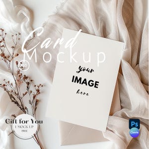 Invito a nozze 5x7 Mockup / Biglietti d'invito per matrimoni, feste / Mockup Canva trascina e rilascia / Inviti, cancelleria / Mockup digitale PSD per saluti / 698