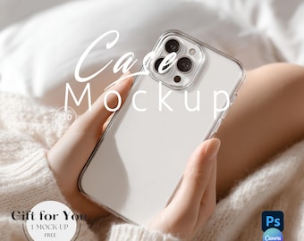 Maqueta de funda transparente para teléfono, maqueta de funda transparente para iPhone 15/maqueta de funda para teléfono, maqueta de Photoshop, objeto inteligente/teléfono, Canva, arrastrar y soltar/690