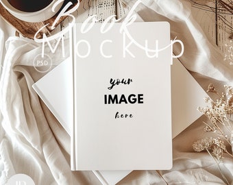 Hardcover Journal Mockup | Notebook Journal Mockup | Hard Backed Journal Mockup | Boho Journal Mockup | Smart Object PSD and JPG| 36