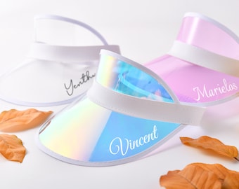 personalise Bachelorette Visors,bachelorette party gifts,pool party favors,Personalized beach sunshade version,Personalized bridal sun visor