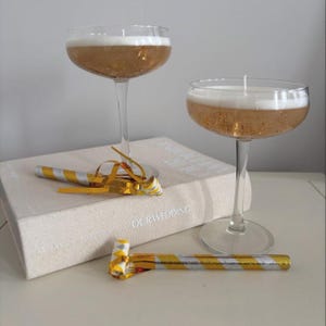 Champagne Candle
