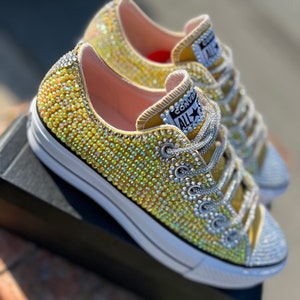 Converse 197 yellow low best sale