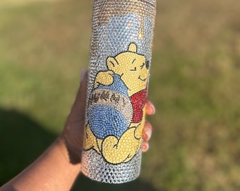 Pooh 20oz Full Bling Tumbler