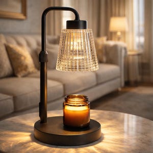 Candle Warmer Lamp with Timer & Dimmable Light: Flameless Home Fragrance