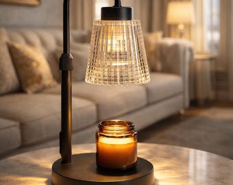 Candle Warmer Lamp with Timer & Dimmable Light: Flameless Home Fragrance