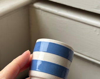 ヴィンテージ コーニッシュウェア ブルー＆ホワイト ストライプ