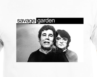 Fred und Rose West Savage Garden Killers T-Shirt Serienmörder Gildan Softstyle T-Shirt Serienparodie Spaß Geschenk Neuheit 70er 80er 90er T-Shirt