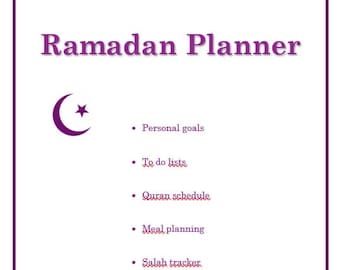 Agenda Ramadan Violet/Violet