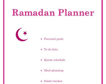 Agenda Ramadan Rose/Rose