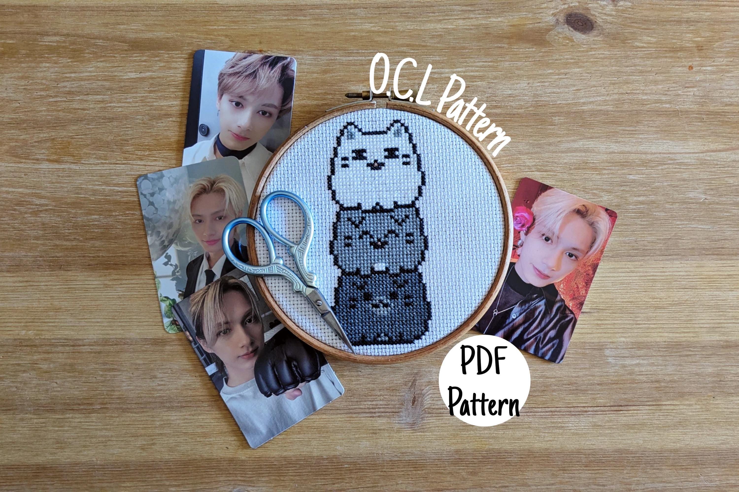 O.C.L クロスステッチ パターン - ミニティーン - Etsy 日本