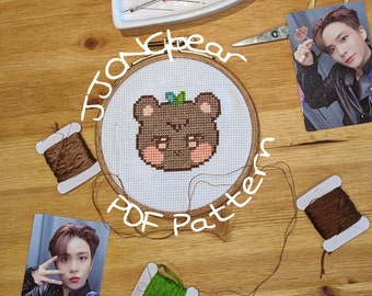 Kpop Astro Roroha Aroha Kookoo/ MJ Cross Stitch Pattern - Etsy