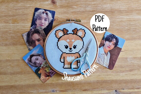 MINITEEN SHUASUMI ジョシュア セット Shuasumi Cross Stitch Pattern- Miniteen - Etsy
