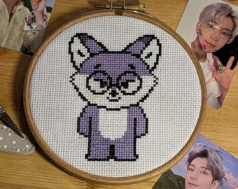 Foxdungee クロスステッチ パターン - ミニティーン - Etsy 日本