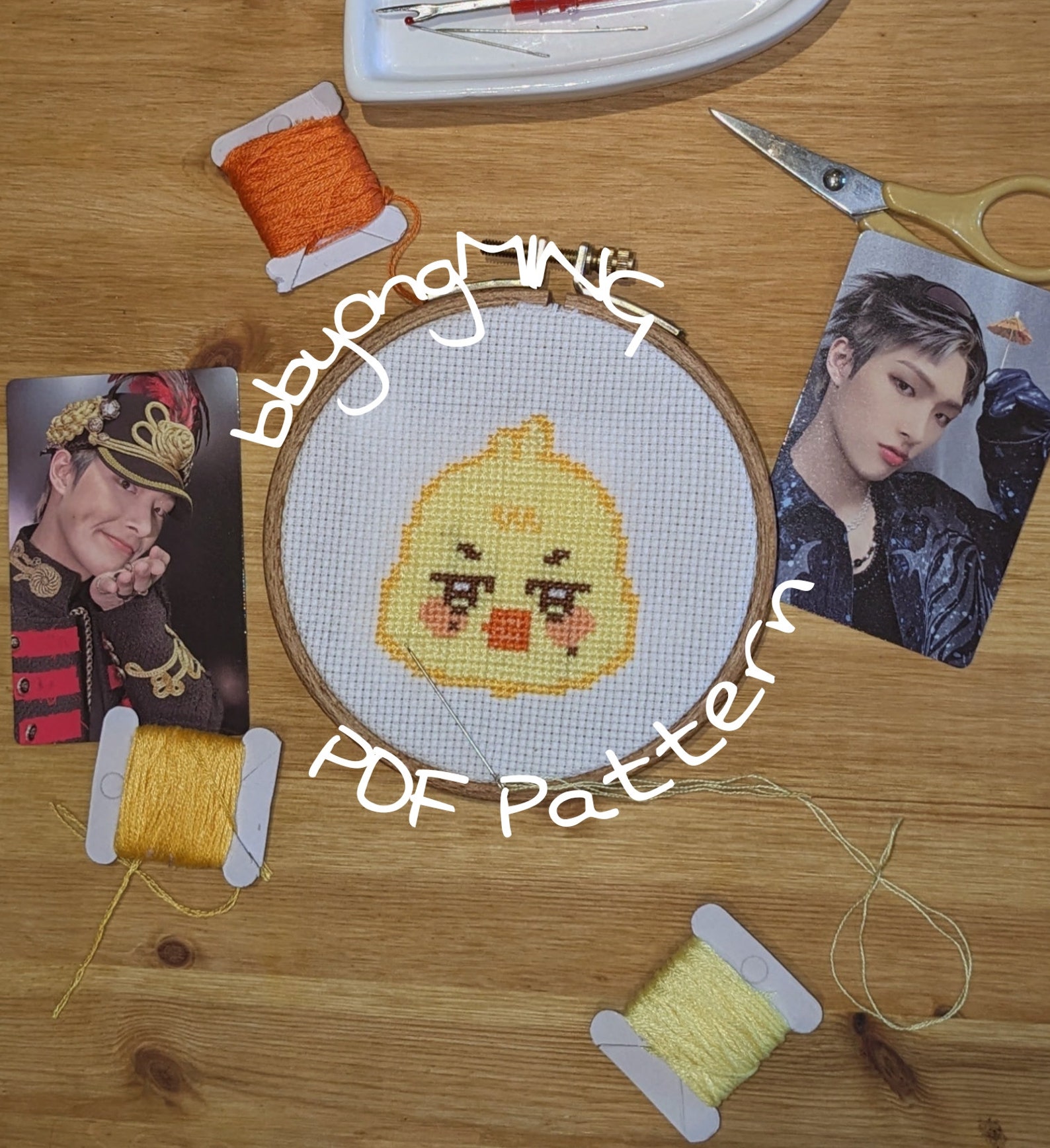 Ateez Aniteez Cross Stitch Pattern Set - Full Group - 8 Patterns - Etsy