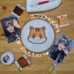 Ateez Aniteez Cross Stitch Pattern Set - Full Group - 8 Patterns - Etsy