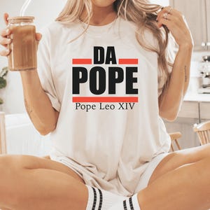 Chicago Pope Leo XIV Shirt, Cardinal Robert Prevost Da Pope Shirt, Da Pope Sports Shirt Men&#39;s Women&#39;s T-Shirt, Humorous Tee, Gift for Sports