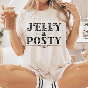 Jelly Roll Posty-shirt, Jelly Roll-concertshirt, post merch, Posty-shirt, western grafisch T-shirt, outfit countrymuziektour, Jelly and Posty