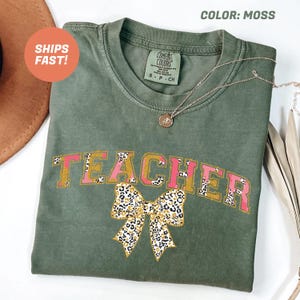 Leopard Teacher Shirt, Teacher Shirt, Teacher Life Shirt, Happy First Day of School Shirt, 1st day of school Shirt, Back to School Shirt