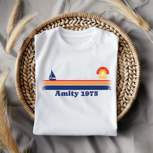 Comfort Colors® Jaws Amity 1975 shirt, Amity Island shirt, Amity Island 1975 png, Amity Island Svg, Amity Island T-shirt, Amity Island shirt cadeau