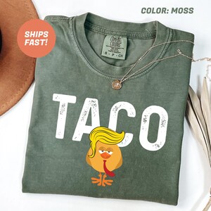 TACO Chicken Shirt, Trump Always Chickens Out Shirt, Protest Shirt, Anti Trump Shirt, Subtle FDT Shirt, Anti MAGA Tee, Democracy Shirt