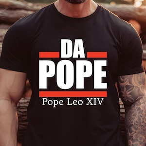 Chicago Pope Leo XIV Shirt, Cardinal Robert Prevost Da Pope Shirt, Da Pope Sports Shirt Men&#39;s Women&#39;s T-Shirt, Humorous Tee, Gift for Sports
