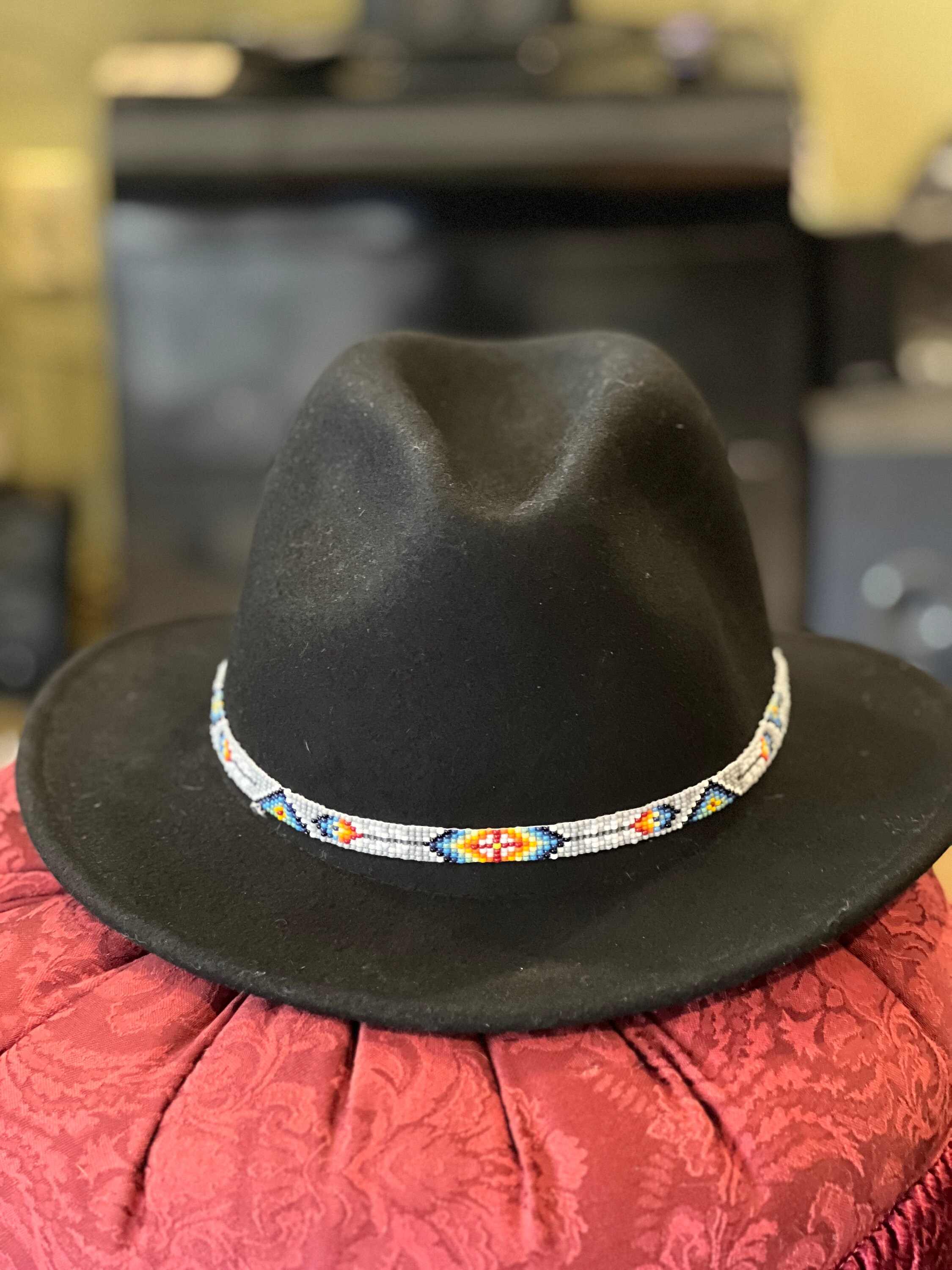 Gray Multi-color Feather Hatband - Etsy