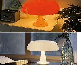 Mushroom Table Lamp | Art Deco Retro Lamp | Home Decor | Novelty Lamp | Housewarming Gift