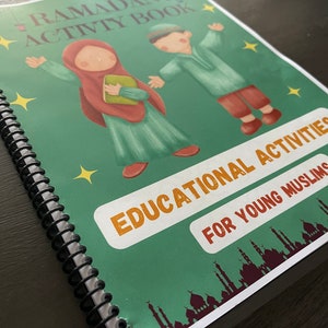 Ramadan Activity Book: Coloring Pages, Fun Activities, Crossword Puzzles, Word Searches, Count Down to Eid, Good Deeds Tracker