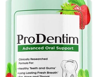 Prodentim for Gums and Teeth Health Pro Dentim Prodentim Dental Formula Prodentim Dental Supplement (60 Capsules)