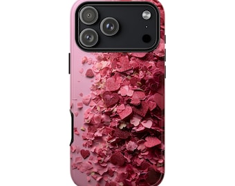Confetti Hearts - Tough Case voor iPhone - Valentijnsdag telefoonhoesjes - Hart telefoonhoesjes - Love - Populair telefoonhoesje