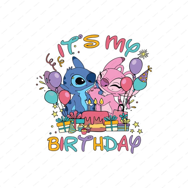 It's My Birthday Png, Happy Birthday Png, Family Vacation Png, Magical Kingdom, Png Files For Sublimation, Only Png-Svg