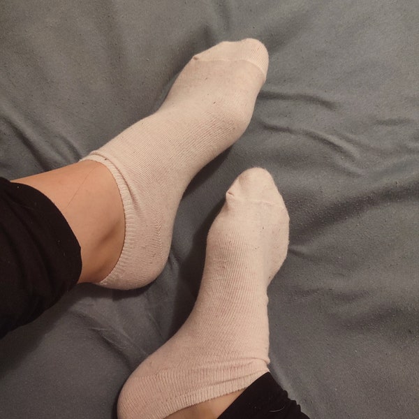 getragene Socken