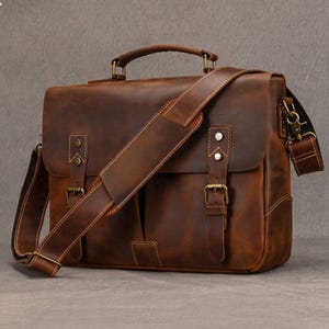 Porte-documents en cuir personnalisé, sac à bandoulière, sac à main, sac pour ordinateur portable, sac d'affaires, sac messager, sac pour tablette pour homme et femme, cadeau pour homme et femme
