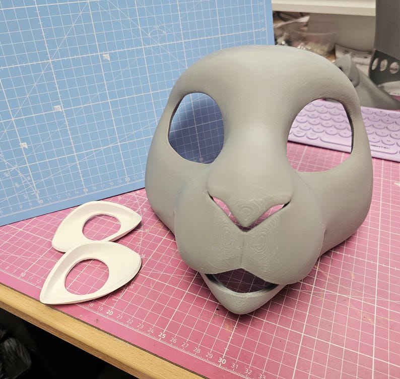 Bunny Rabbit Fursuit Headbase Cosplay Costume Kit - Etsy