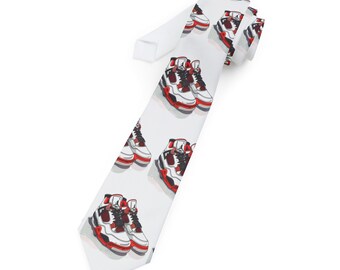 Nike Jordan 4 OG Fire Fun and Stylish Ties for Men and Women - Perfect for Office or Events